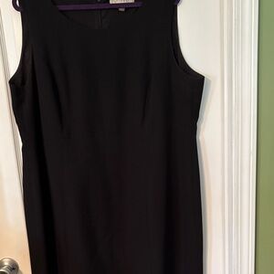 Kasper Elegant Black Midi Dress
